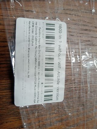 Placa Arcade Pandora DX Saga Plux 9800