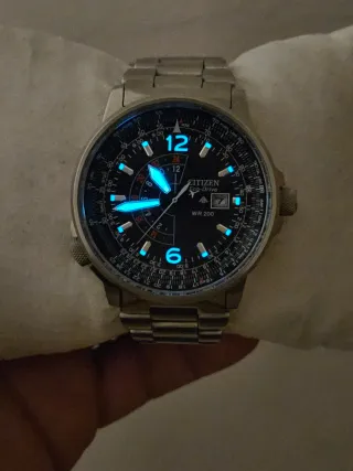 Relógio Citizen Promaster Nighthawk Eco-Drive