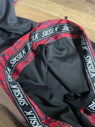 Conjunto SikSilk: Sudadera y Mallas Mujer