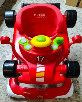 Correpasillos Coche Rojo Bebe