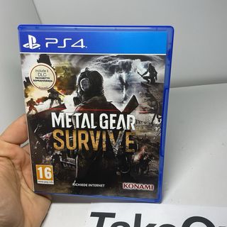 Metal Gear Survive PS4 Konami Gioco Survival