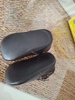 Zapatos bebé piel talla 18