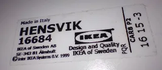 Armario Infantil Ikea HENSVIK 2 puertas