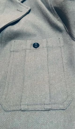 Blazer Zara Hombre Talla M Verde Bolsillos