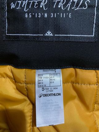 Parka Quechua NH900 Hombre Talla M Sin Usar