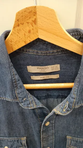 Camisa denim/vaquera