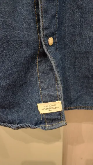 Camisa denim/vaquera