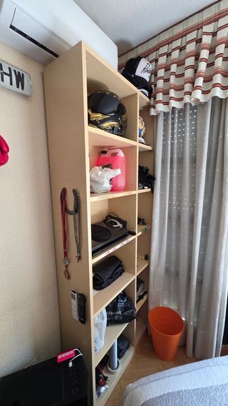 Estantería madera 81x208x30 cm