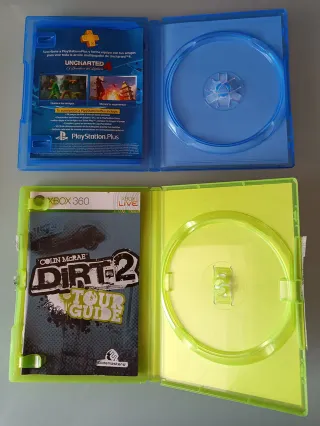 Pack 5 Cajas Juegos XBOX 360/PS4 (Sin Discos)