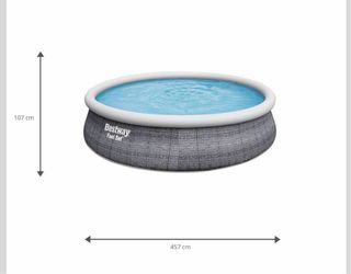 Piscina Hinchable Bestway Fast Set 4.57m