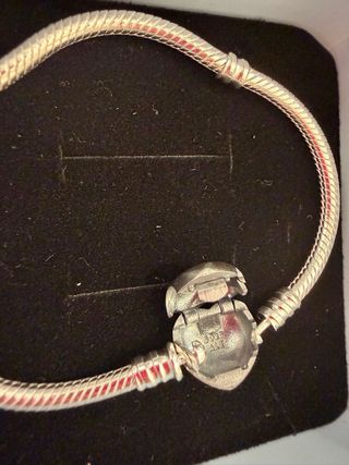 Pulsera Pandora S925 Ale Corazón 17Cm