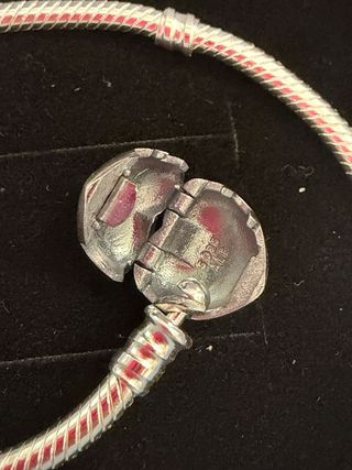 Pulsera Pandora S925 Ale Corazón 17Cm