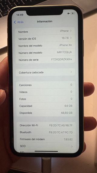 iPhone XR Amarillo/Naranja