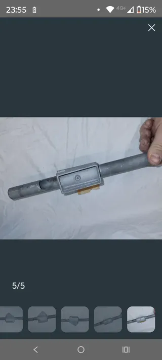 Tubo manopola cambio Vespa PK