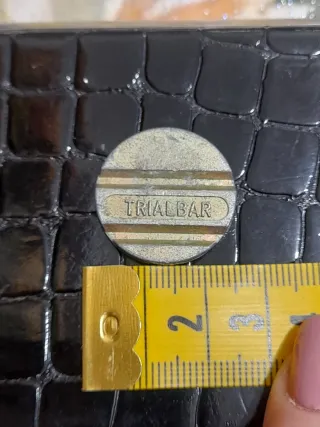 Gettone Trialbar anni 70/80