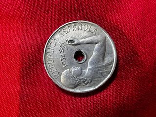 Lote 4 Monedas República Española