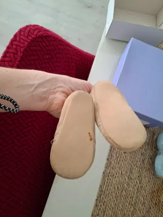 Zapatos de bebé de ante