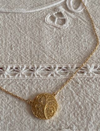 Colar Filigrana Dourado