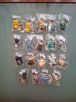 Figuras Kinder Sorpresa Minecraft