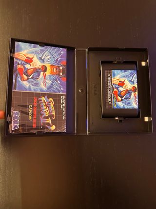 Street Fighter II - Mega Drive - Completo