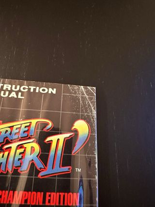 Street Fighter II - Mega Drive - Completo