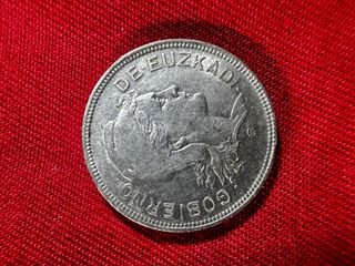 Lote 3 Monedas Gobierno de Euskadi 1937