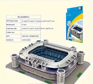 Maqueta 3D Estadio Santiago Bernabéu