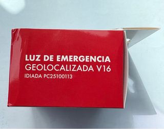 LUZ EMERGENCIA V16 GEOLOCALIZADA HOMOLOGADA NUEVA.