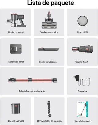 Aspirador Inalámbrico tipo Dyson Nuevo