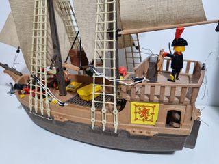 Playmobil 3550 Antiguo Barco Pirata Ingles Galeon