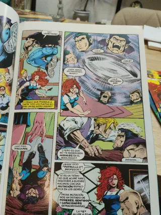 Comic 1 profesor Xavier y los X-Men