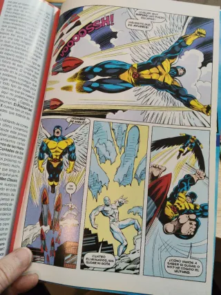 Comic 1 profesor Xavier y los X-Men