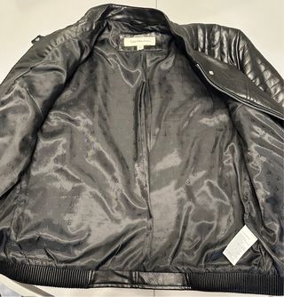 Chaqueta Bomber Biker Calvin Klein Negra