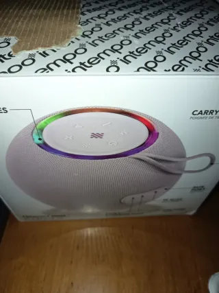 Altavoz Intempo Beige Multicolor