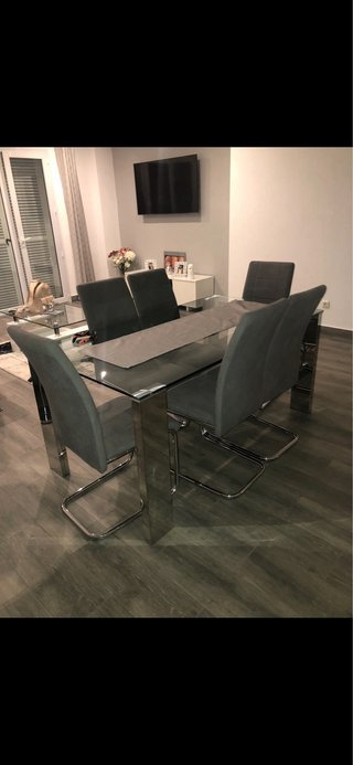 Pack 6 Sillas Comedor Tapizadas