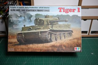 Maqueta Tiger I Rye Field Model 1:35 RM-5003