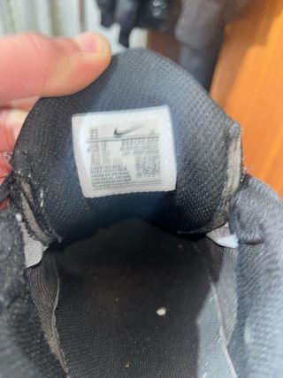 Zapatillas Nike TN Negras y Plateadas