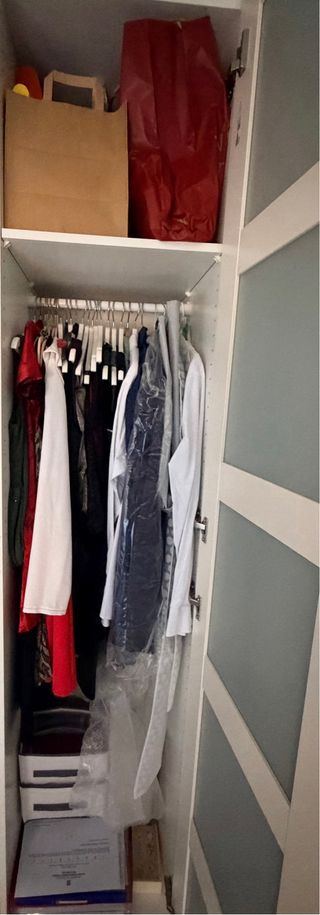 Armario Esquinero Pax Ikea Cristal Blanco