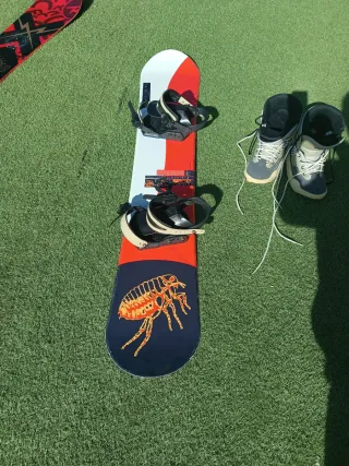 Rossignol Circuit 155 Snowboard + Snowboard Niños