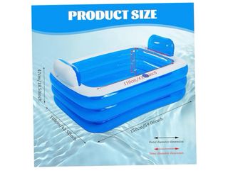 Bañera Inflable PVC Grueso