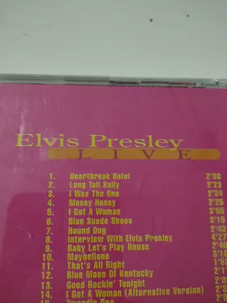 Elvis Presley Live 1955 - Hayride Shows CD