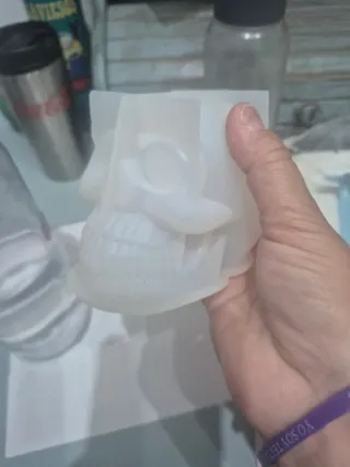 Molde Silicona Calavera