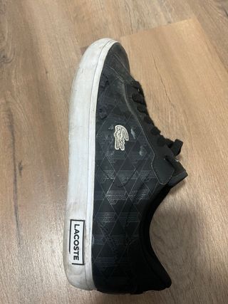 Zapatillas Lacoste Negras para Restaurar