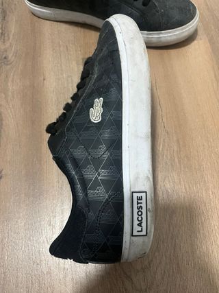Zapatillas Lacoste Negras para Restaurar