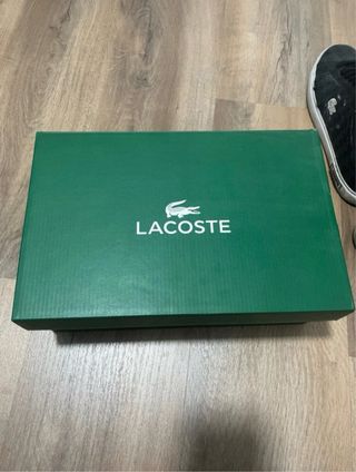 Zapatillas Lacoste Negras para Restaurar