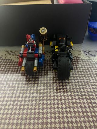Lego Batman Harley Quinn y Batmoto