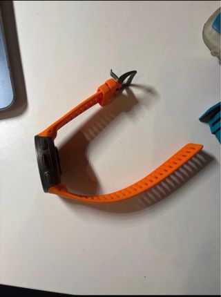 Reloj Polar Deportivo Naranja y Negro