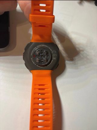 Reloj Polar Deportivo Naranja y Negro