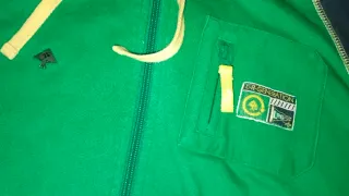 Sudadera Coast Verde y Amarilla