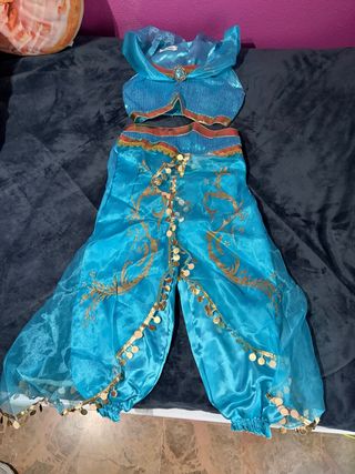Disfraz Jasmine Disney Azul